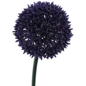 Umělá květina - Květ česneku fialový