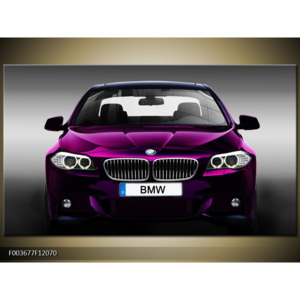 Obraz auto Bmw fialové