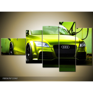 Obraz zelená Audi