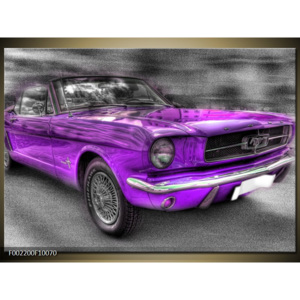 Obraz fialové auto 2
