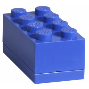 LEGO Mini Box, modrá, 46 x 92 x 43 mm