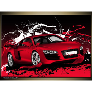 Obraz červená Audi