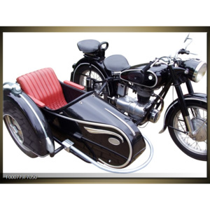 Obraz retro motocykl 2