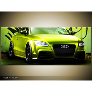 Obraz zelená Audi