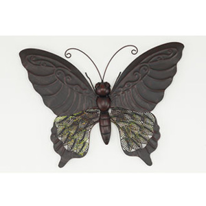 Autronic Nástěnná kovová dekorace - motýl