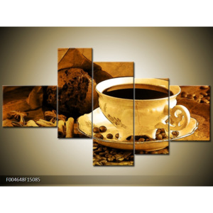 Obraz káva šálek
