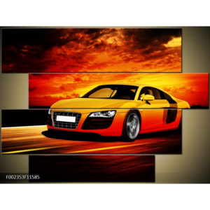 Obraz žlutá Audi