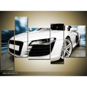 Obraz bílá Audi