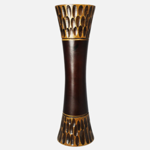 Dřevěná váza 35,5 cm