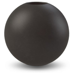 Ball vase 20cm black