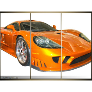 Obraz oranžové auto 2