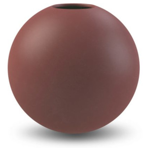 Ball vase 20cm plum