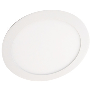 OEM LED svítidlo podhledové kruhové, bílý rámeček, 6W 430 lumen teplá bílá, 230V