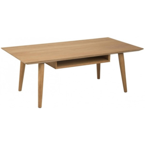 Konferenční stolek Celia 120 cm, dýha, dub