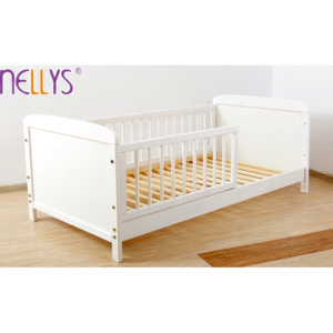 Dětská juniorská postel 140x70cm Nellys - bílá