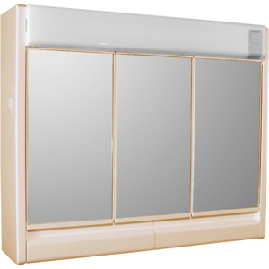 Jokey Zrcadlová skříňka se žárovkou 2x40 W - béžová ( MK1470 )