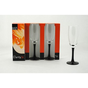 Libbey CLARET/CLARITY BLACK Flétna šampaň 17 cl 321777