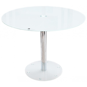 INV Skleněný jídelní stůl Globe