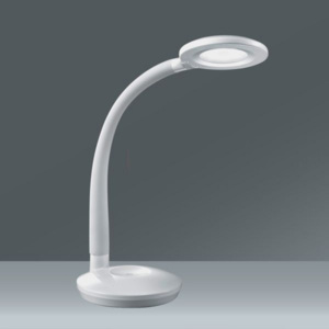 Lampa Na Psací Stůl Cobra bílá 46,5 cm
