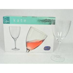 Crystalex KATE kalíšek na víno 400 ml CX40796400/6