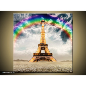 Obraz Duha - Eiffelova věž