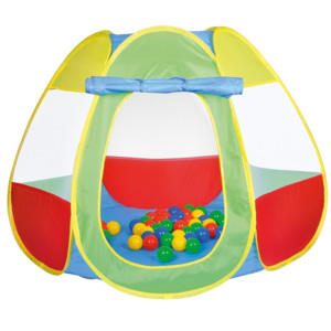 Knorrtoys Dětský stan s 50 balónky - barevný