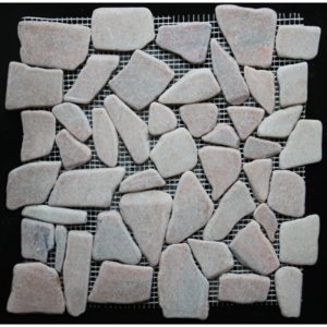 Kamenná mozaika mramor růžový MS7015