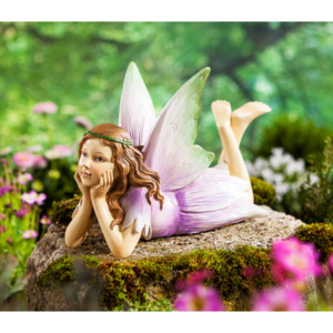 Figurka ležící elfí dívky Frey