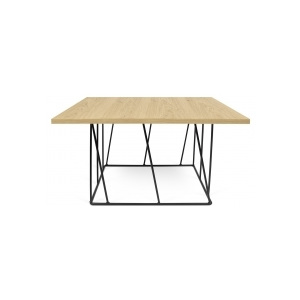 Tone Hone Konferenční stolek Boko 75 x 40 cm (Dub (dýha) s černou ocelí)