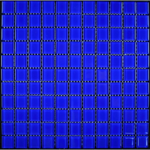Skleněná mozaika modrá MSN051