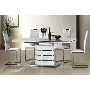 Komplet - stůl fano + 4 židle h-790