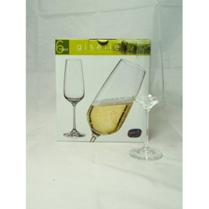 Crystalex GISELLE Kalíšek šampaňské 190 ml CX40753190/6