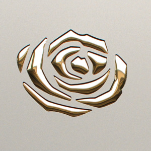 Roses Champagne PF met/Gold 13918 NA