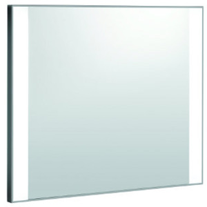 KOLO Quattro zrcadlo s osvětlením 90 x 62 x 6 cm, nerez 88381 ( 88381000 )