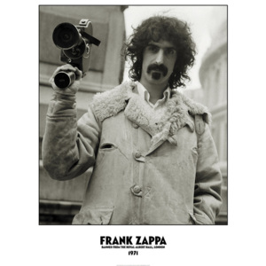 Plakát, Obraz - Frank Zappa - Banned from The Royal Albert Hall, London 1971, (59,5 x 84 cm)