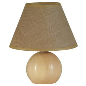 SANDRIA - SANDRIA Lampa dřevo koule světlá
