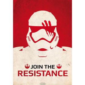 Plakát, Obraz - Star Wars VII: Síla se probouzí - Join the Resistance, (98 x 68 cm)