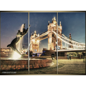Obraz Nasvícený Tower Bridge