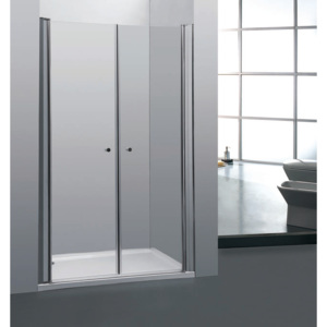 Sprchové dveře PURE D2 130 dvoukřídlé 126-131 x 190 cm