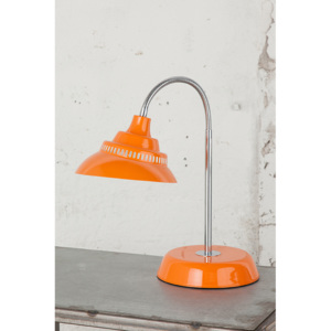 Velká stolní lampa - oranžová