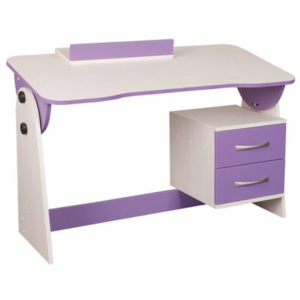 Psací stůl univerzální/sklápěcí CASPER - fialový