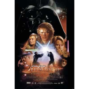 Plakát, Obraz - Star Wars: Epizoda III - Pomsta Sithů, (68,5 x 101,5 cm)