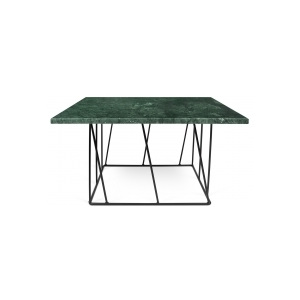 Tone Hone Konferenční stolek Boko MRAMOR 75 x 40 cm (Zelený mramor s černou ocelí)