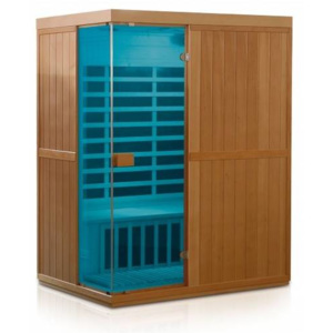 Infra sauna HealthLand DeLUXE 3300 CARBON-BT