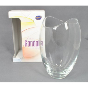 Crystalex GONDOLA Váza tvarovaná (255x167 mm) CX82591255