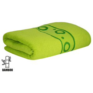 Bambusový ručník KORAL limetkový