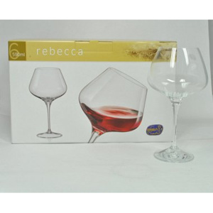 Crystalex REBECCA Kalíšek na víno 590 ml CX40797590/6