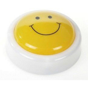 Světlo Noční Smiley bílá, žlutá 4,3 cm