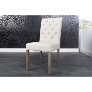 Inviro Židle Luxury krémová