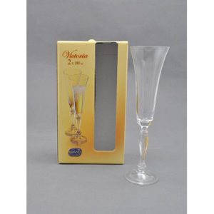 Crystalex VICTORIA Flétna šampaň 180 ml CX40727180/2
